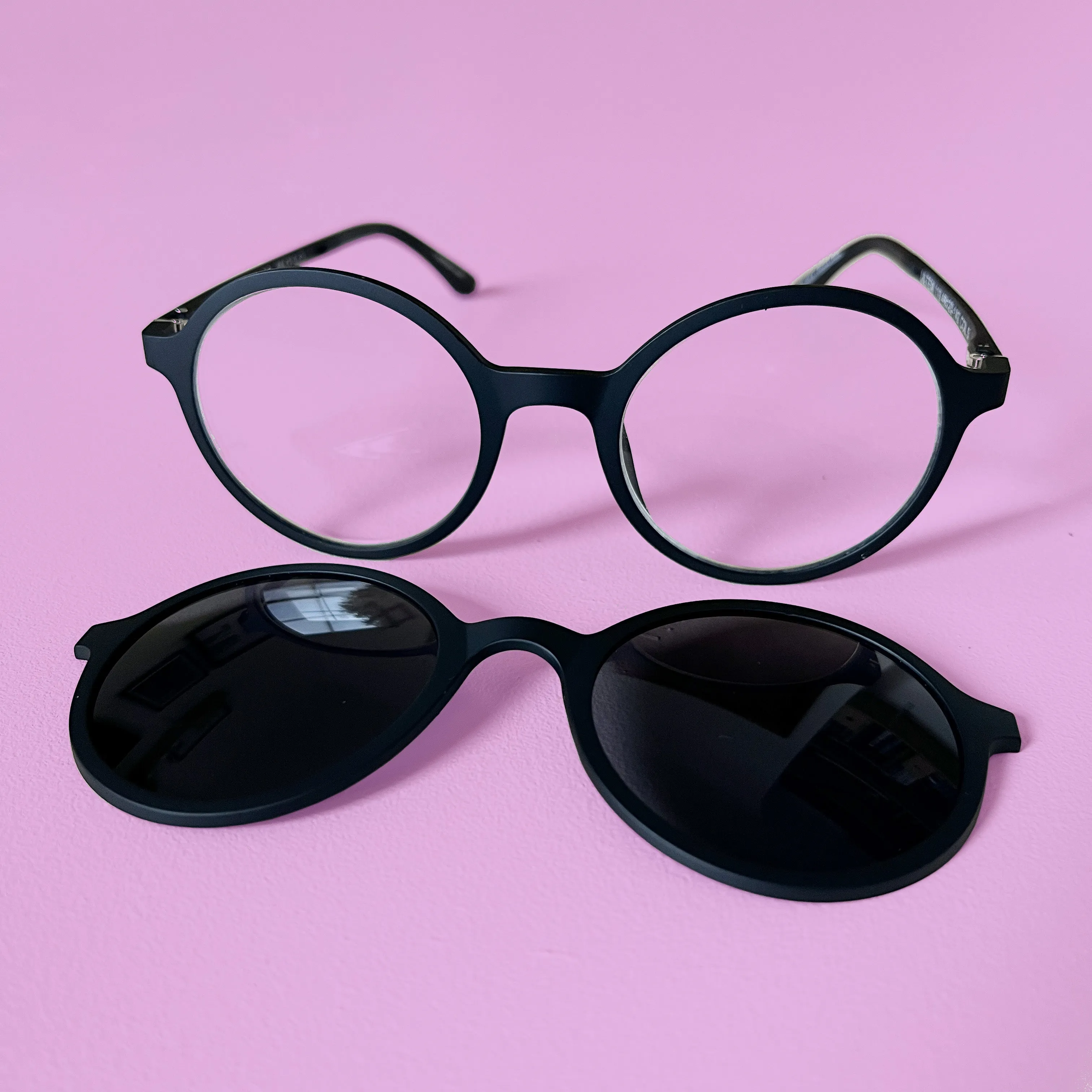 ' 1.5 readers magnetic glasses black