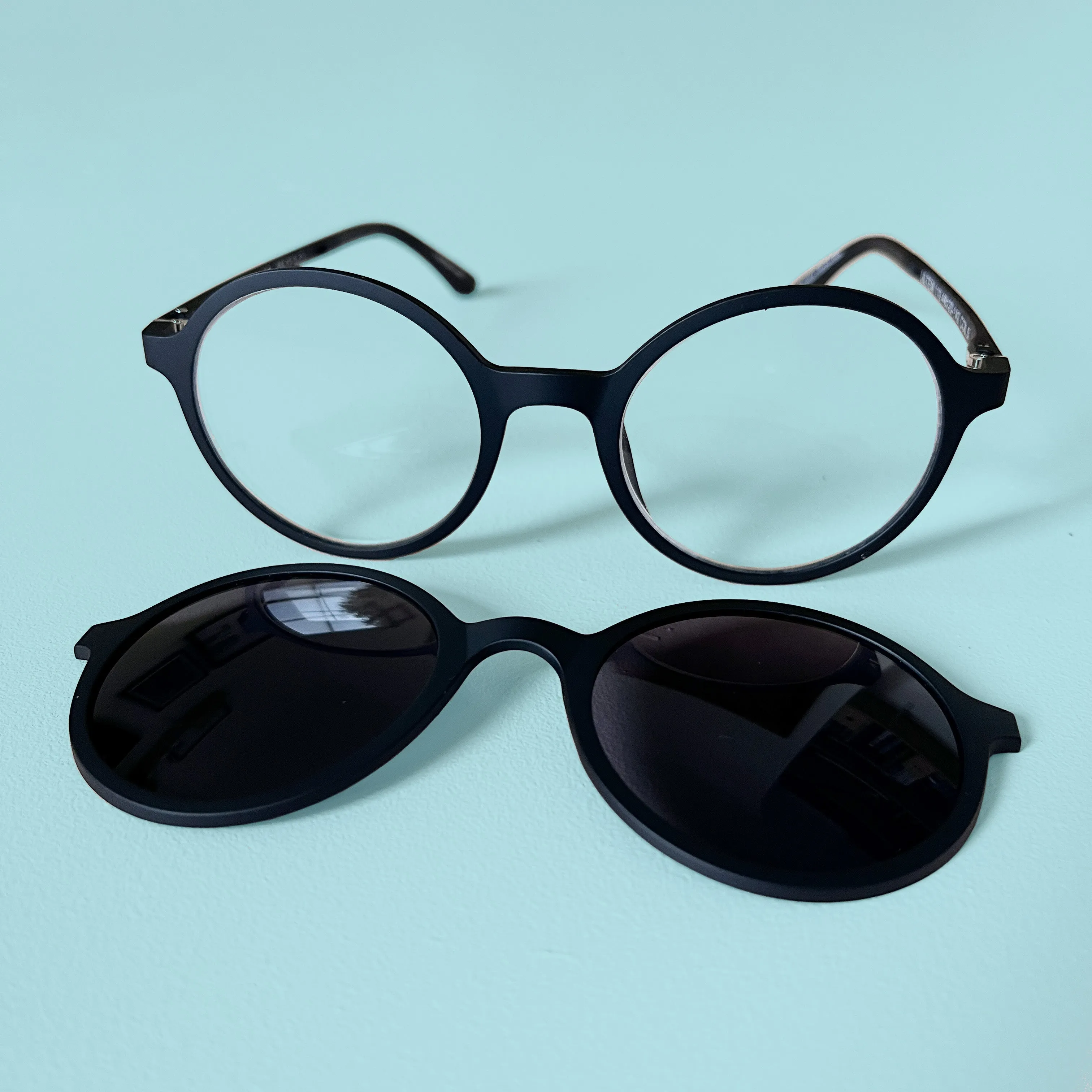 ' 1.5 readers magnetic glasses black