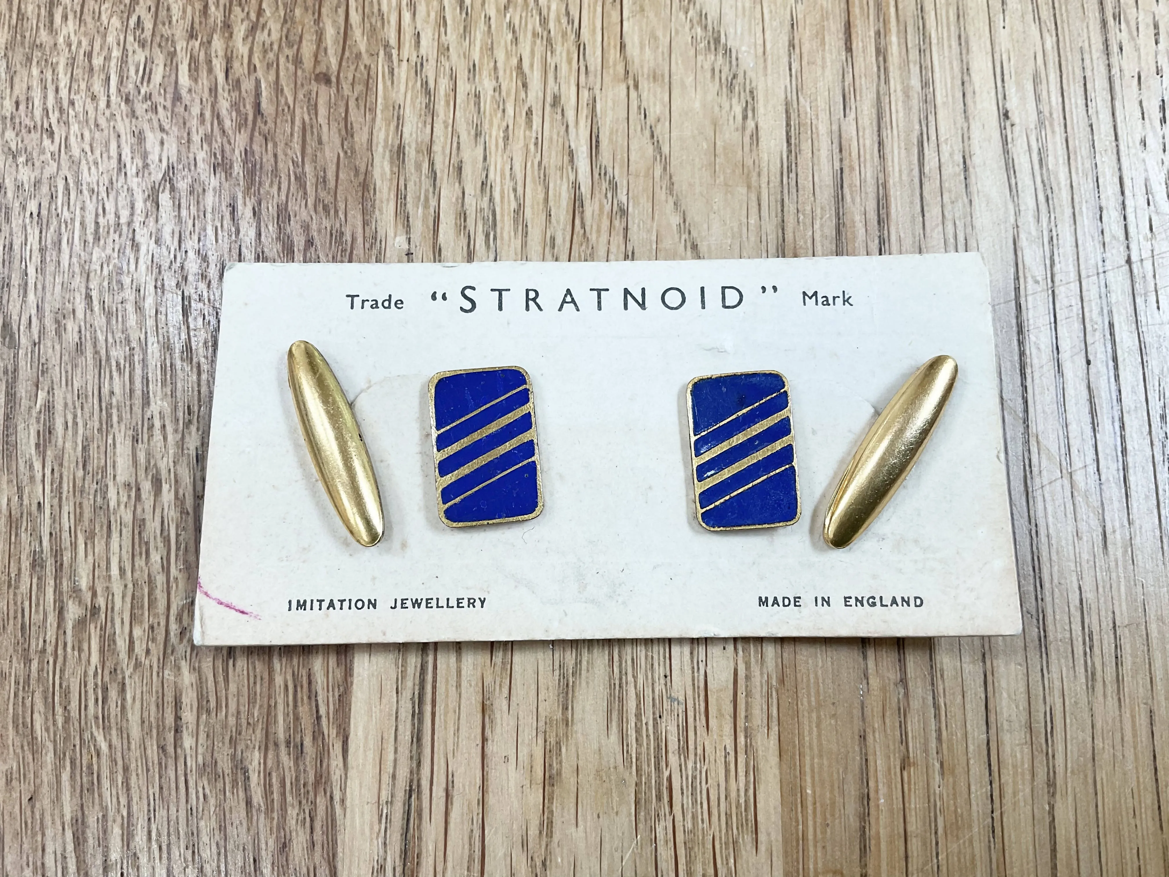 1950’s enamel cufflinks