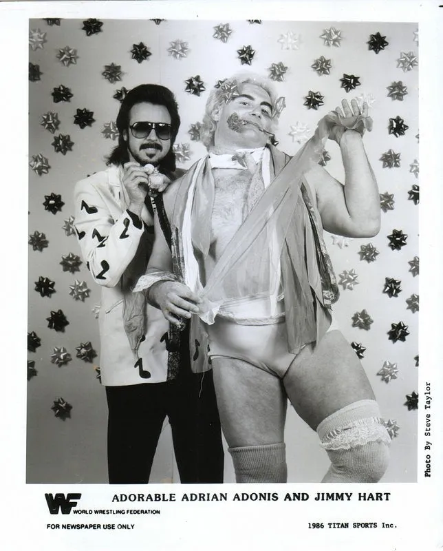 1986 Adorable Adrian Adonis Jimmy Hart