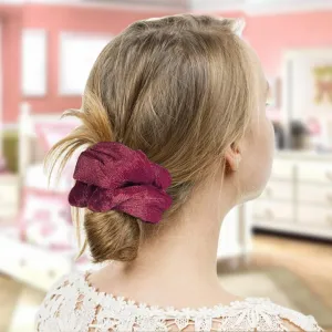 20-Pack: Premium Velvet Elastic Hair Scrunchies