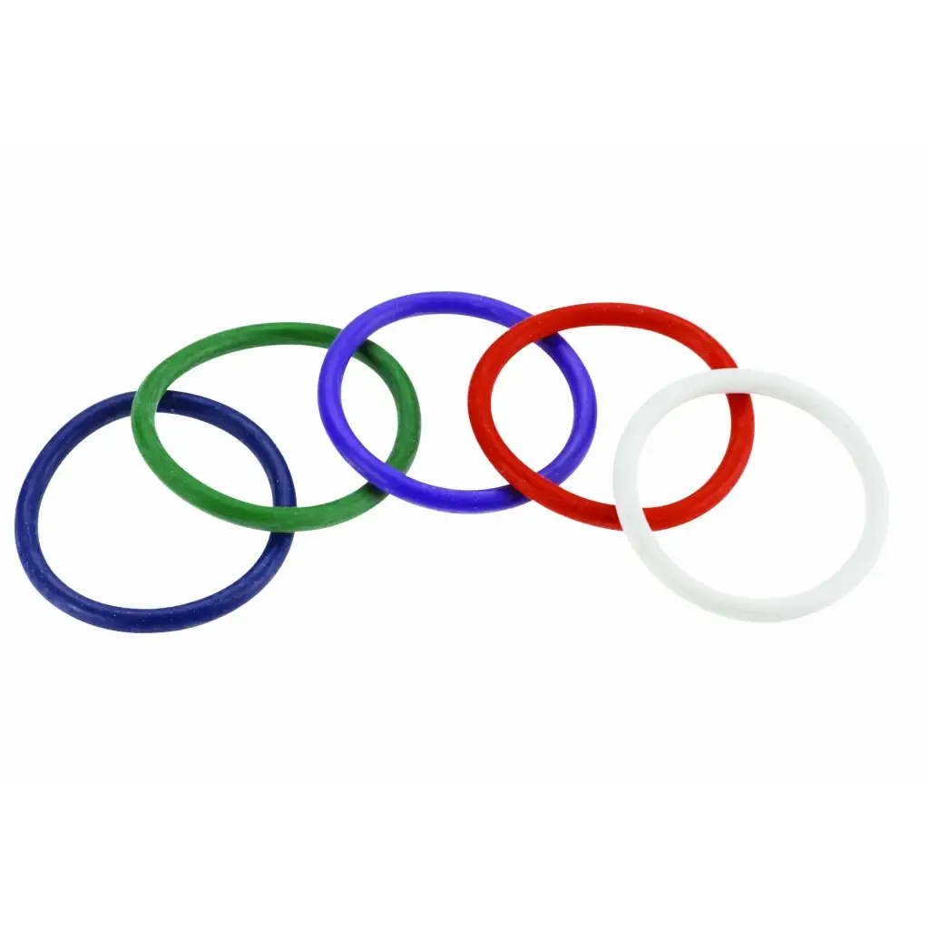 2in Soft C Rings Rainbow