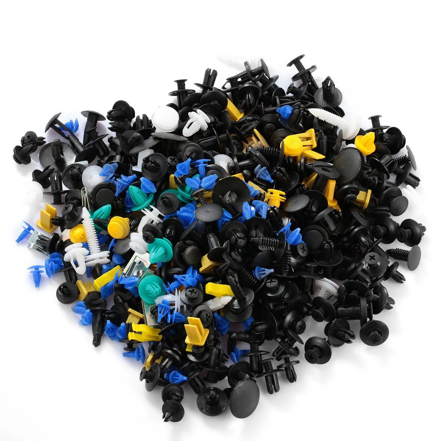 500-Pieces: 30 Kinds Bumper Fastener Rivets