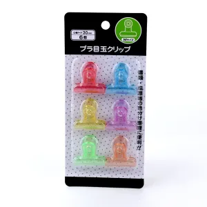 6-Color Bulldog Clip (6pcs)