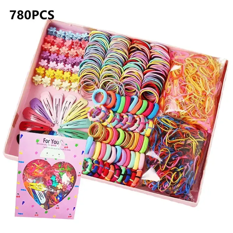 780-Pieces: Hair Accessories for Girls