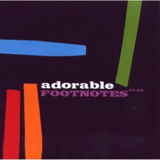 Adorable CD - Footnotes / Best Of 92-94