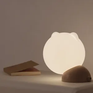 Adorable Round Cat Warm Night Light