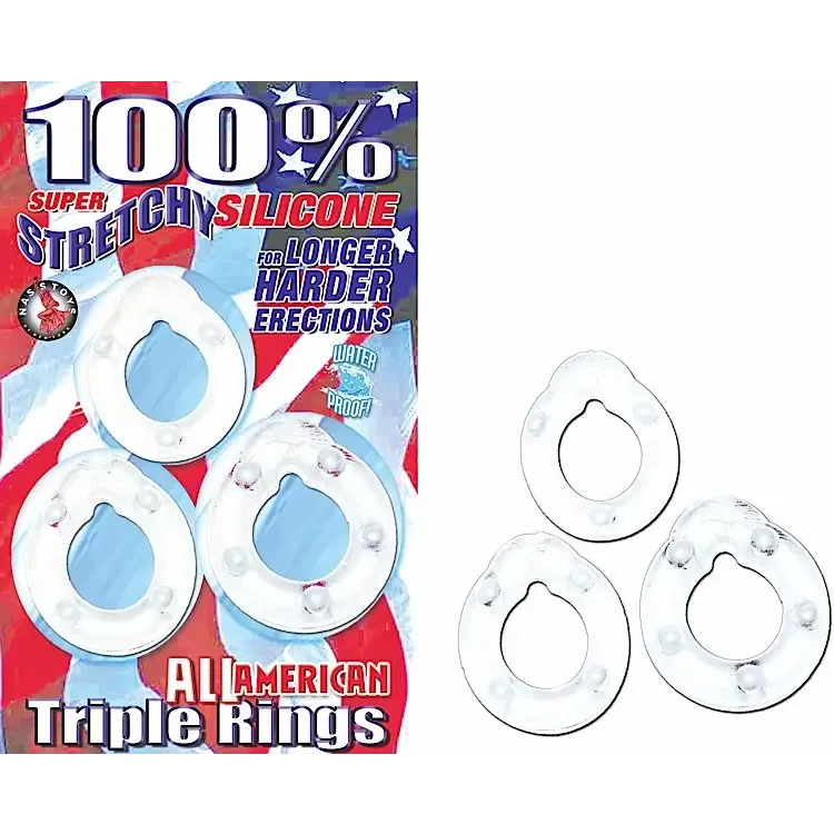 All American Triple Rings