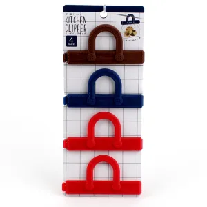 Bag Clips (PP/Handle/1.8x11x5.5cm (4pcs))