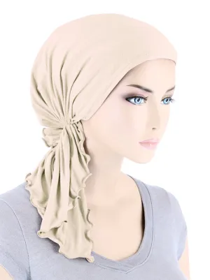 BELLA-BB-798#The Bella Scarf Bamboo Ivory