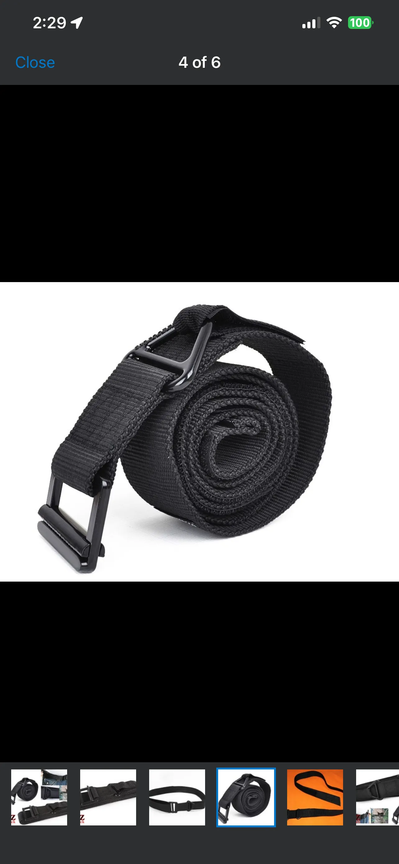 Black Hawk Tactical Webbing Belt with Speed Buckle