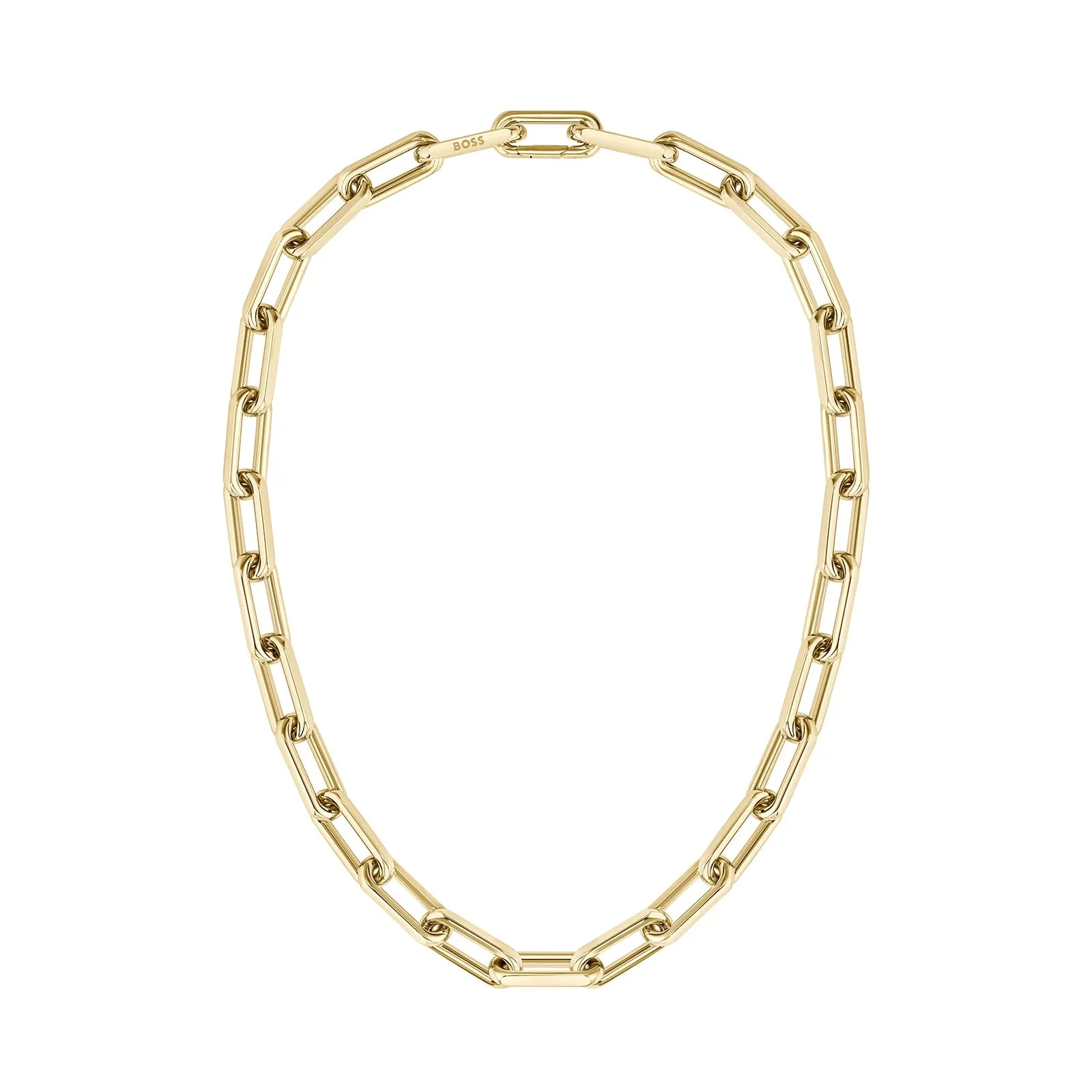 Boss Sterling Silver Gold Halia Necklace