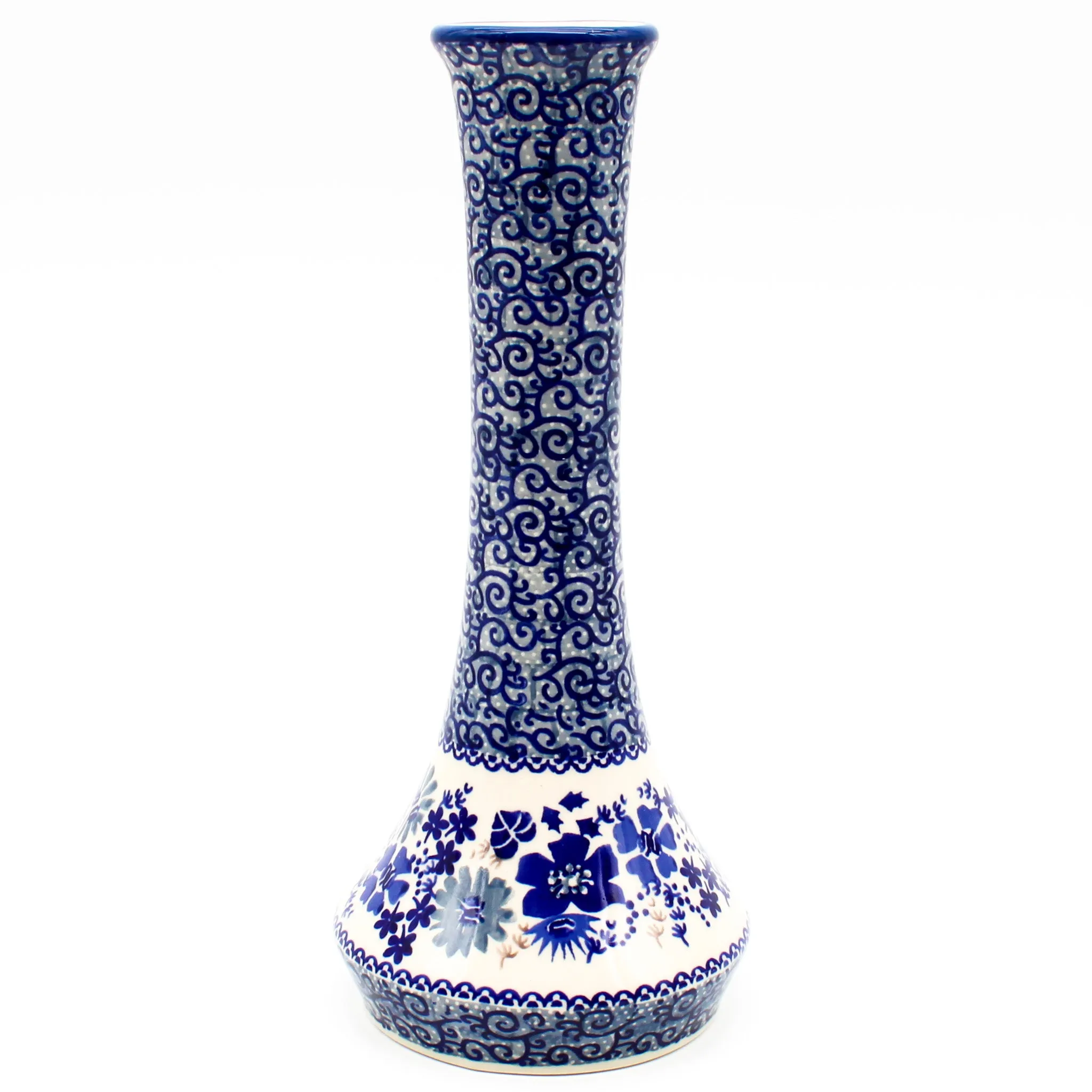 Bud Vase in Stunning Blue