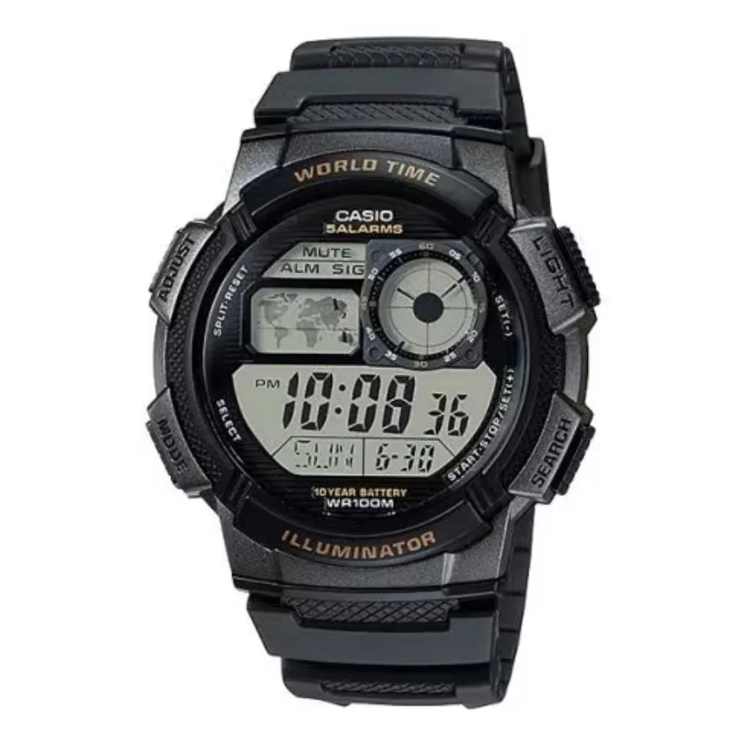 CASIO Men Sporty Digital Watch AE-1000W-1AVDF