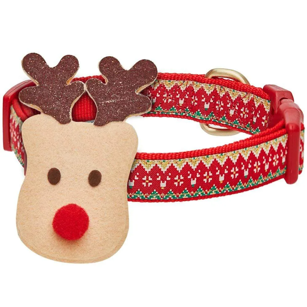 Christmas Dog Collar with Cute Décor