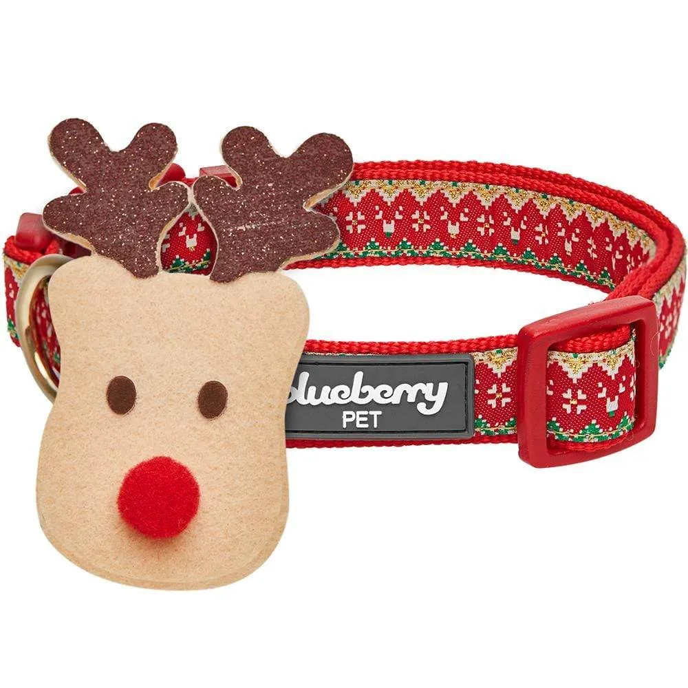 Christmas Dog Collar with Cute Décor