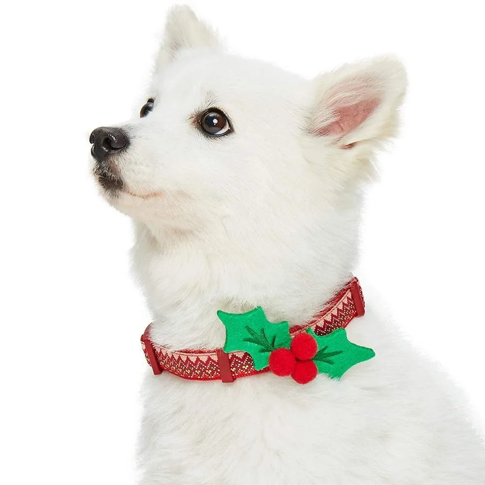 Christmas Dog Collar with Cute Décor