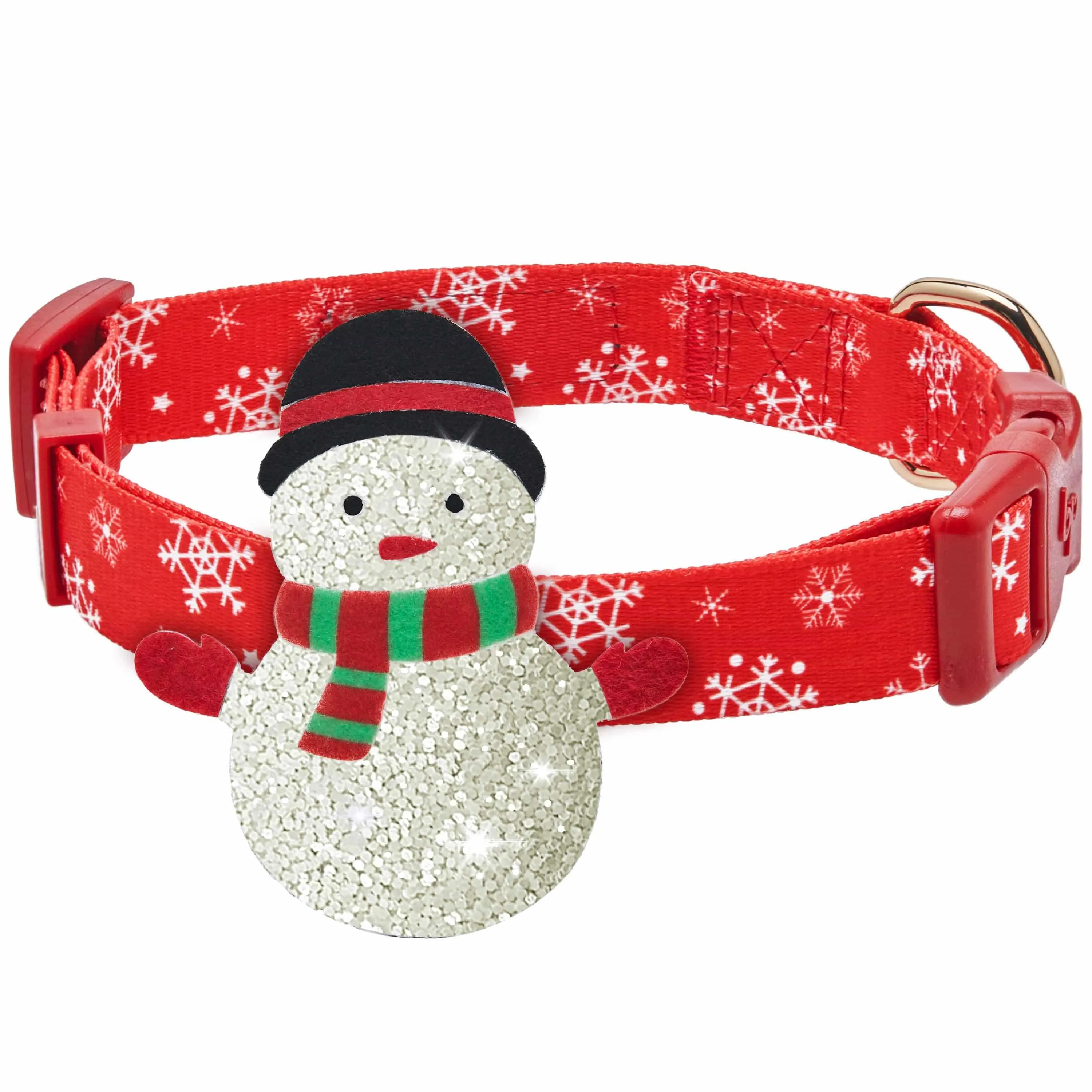 Christmas Dog Collar with Stunning Décor