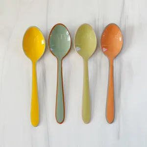 Colorful Enamel Spoon | Short