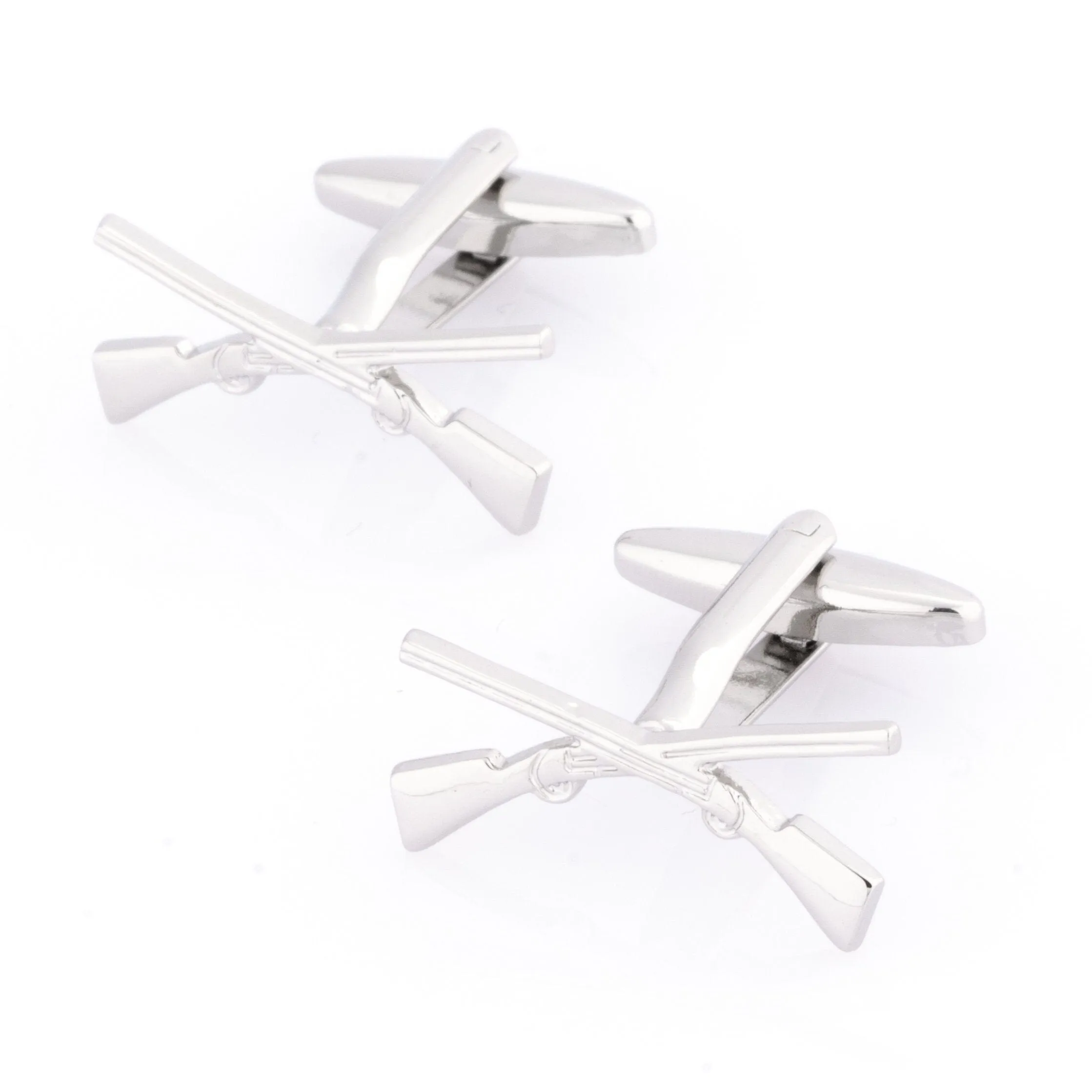 Crossed Rifle Cufflinks