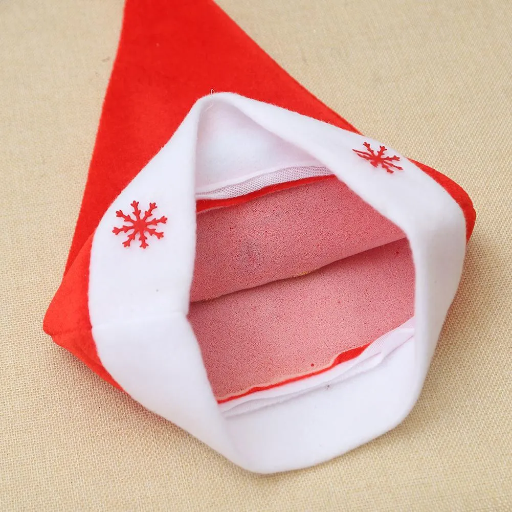 Cute Santa Claus Hat Winter Warm Adults Christmas Cap Xmas New Year Decor