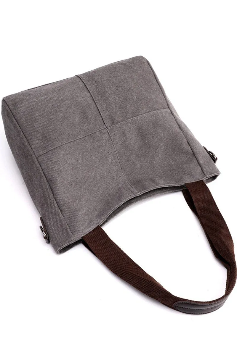 DANDY SOLID TRENDY CANVAS BAG