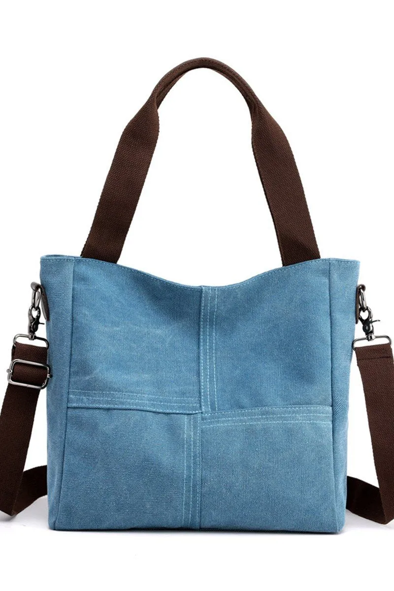 DANDY SOLID TRENDY CANVAS BAG