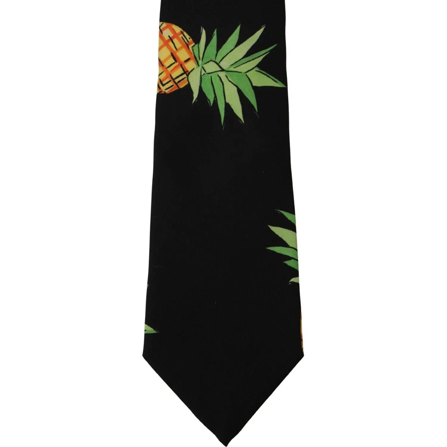 Dolce & Gabbana Elegant Black Silk Tie for Sophisticated Style