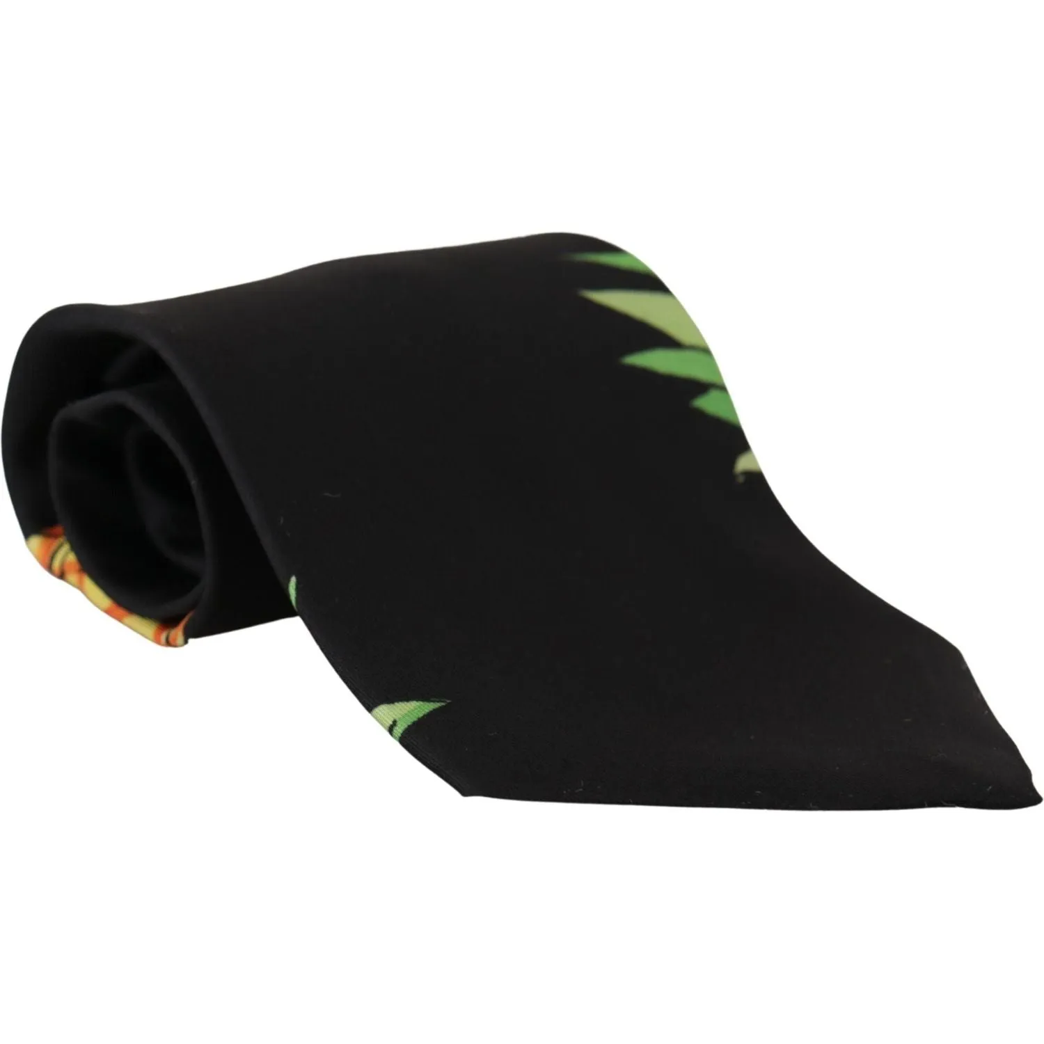 Dolce & Gabbana Elegant Black Silk Tie for Sophisticated Style