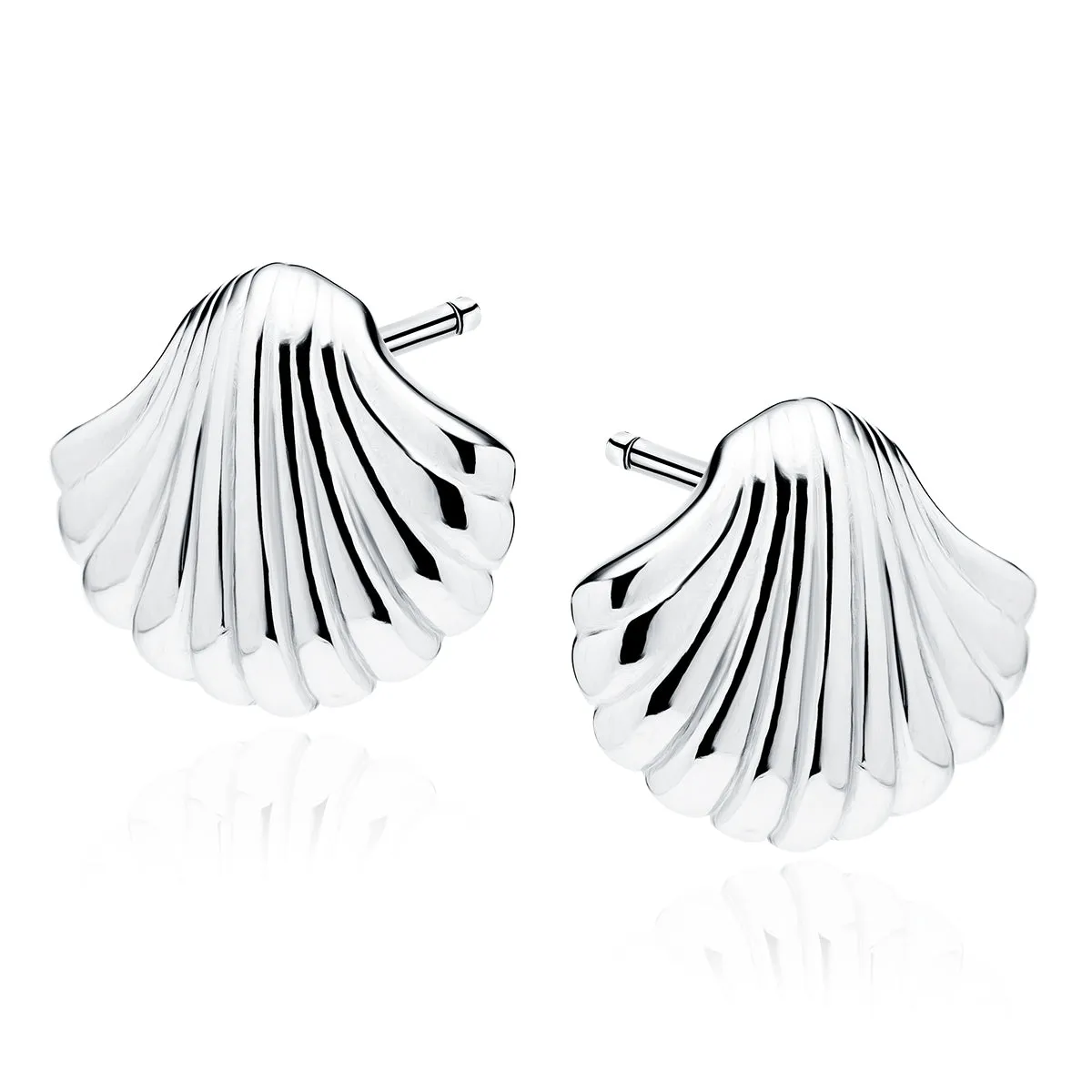 Earrings "Seashell" 925 Silver