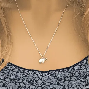 Elephant Pendant Necklace