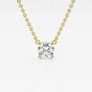 Ethereal 1ct Round Necklace