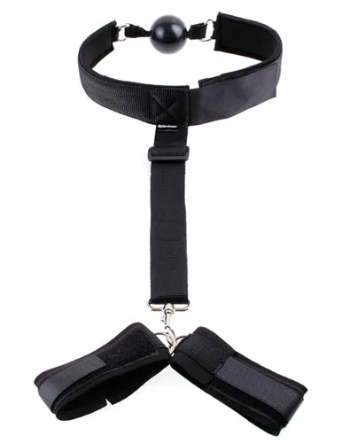 Fetish Fantasy Gag and Wrist Restraint: Fun and Comfortable Adventure Gear