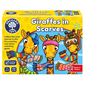 Giraffes in Scarves