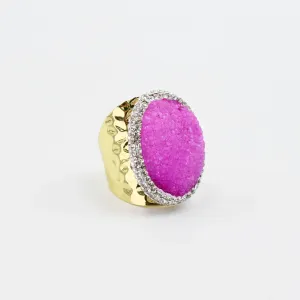 Glam Pink Ring P8