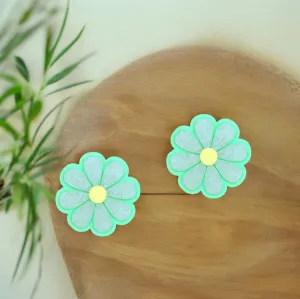 Green Daisy Freshie Vent Clips - SUMMER LINE