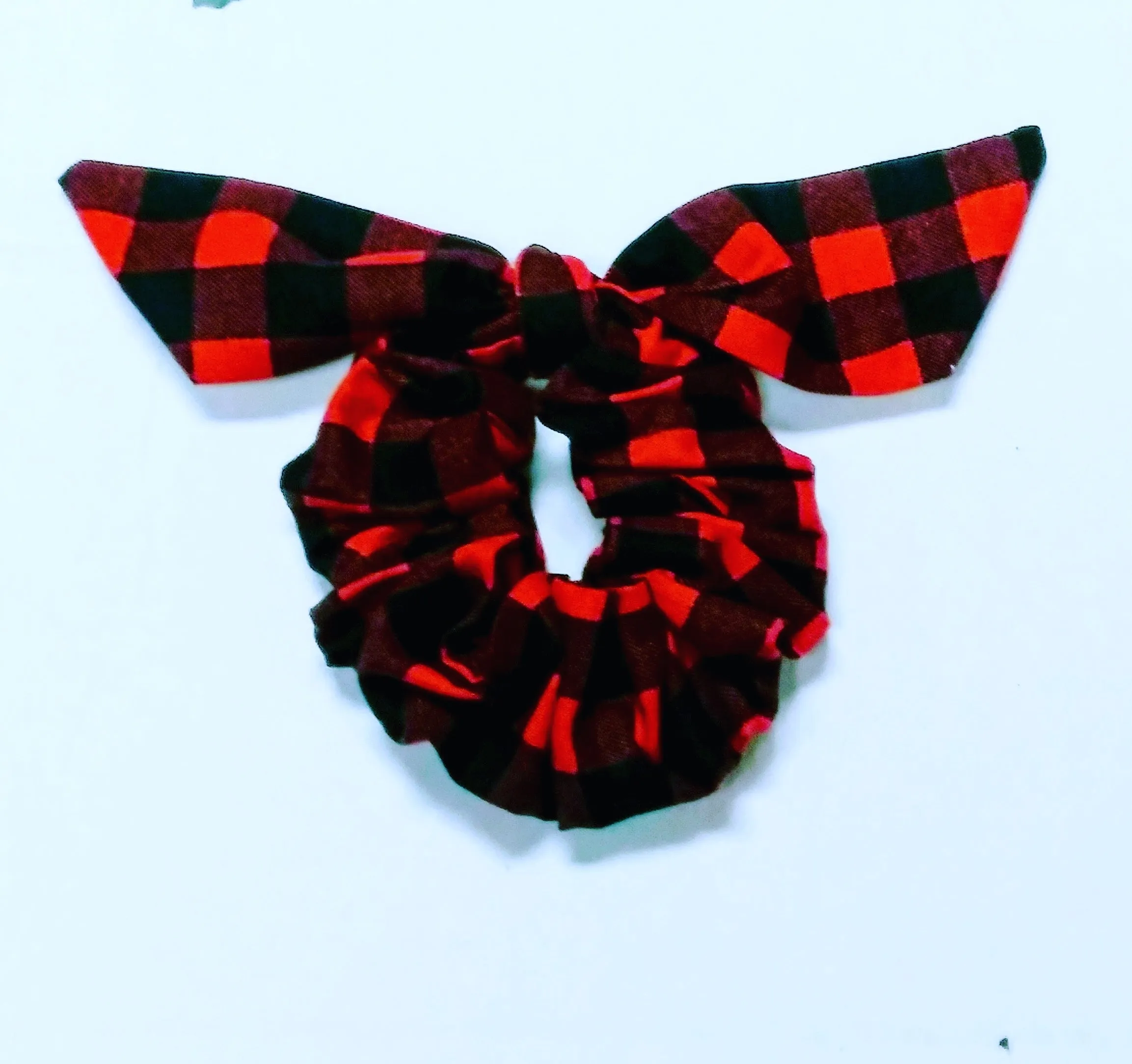 Handmade Bunny Ears Scrunchie