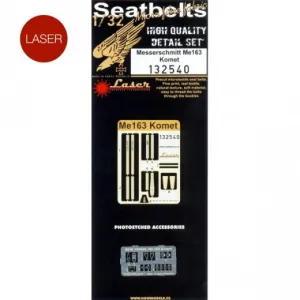 HGW 1/32 Meng Me 163 Komet - Seatbelts | 132540