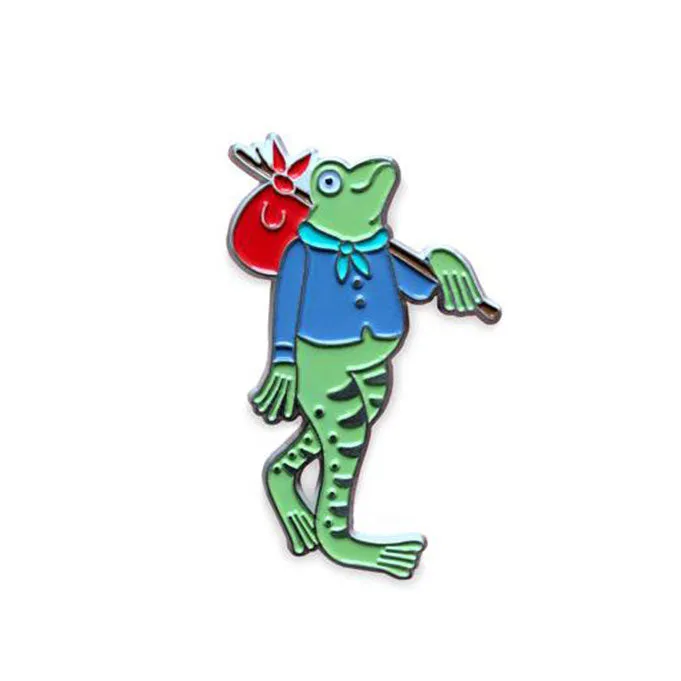 Hobo Frog · Enamel Pin