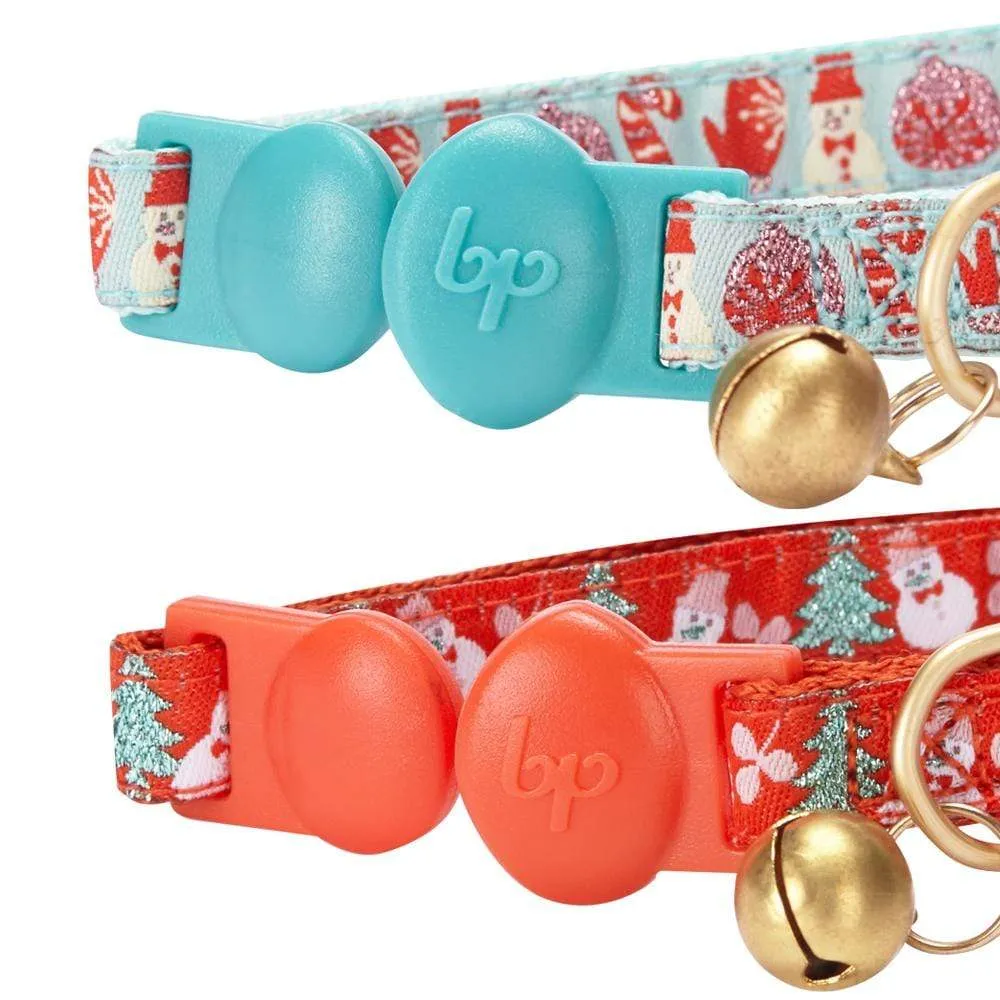 Holiday Fun Cat Collar, 2 Pack