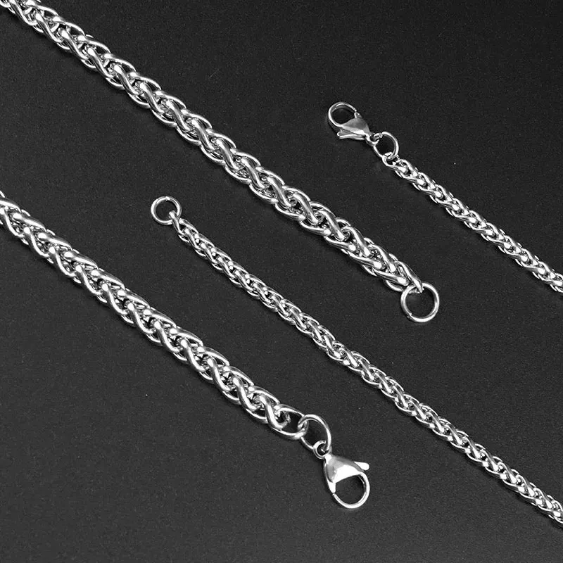 Hypoallergenic Stainless Steel Chain Necklaces for Cross