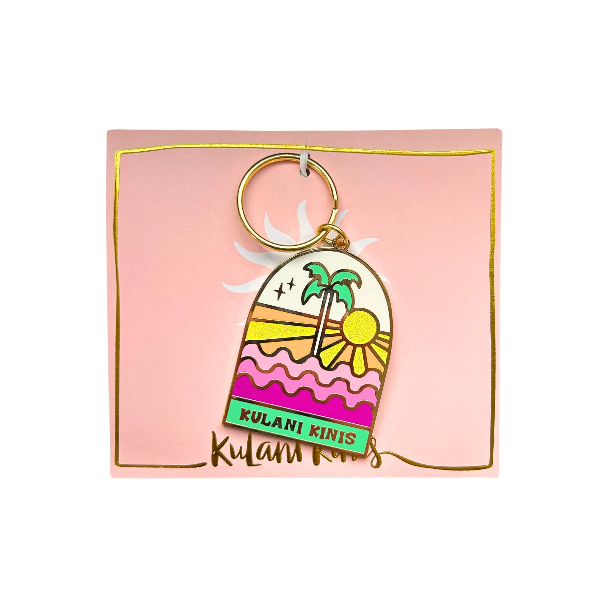 Keychain - Sunset Pink