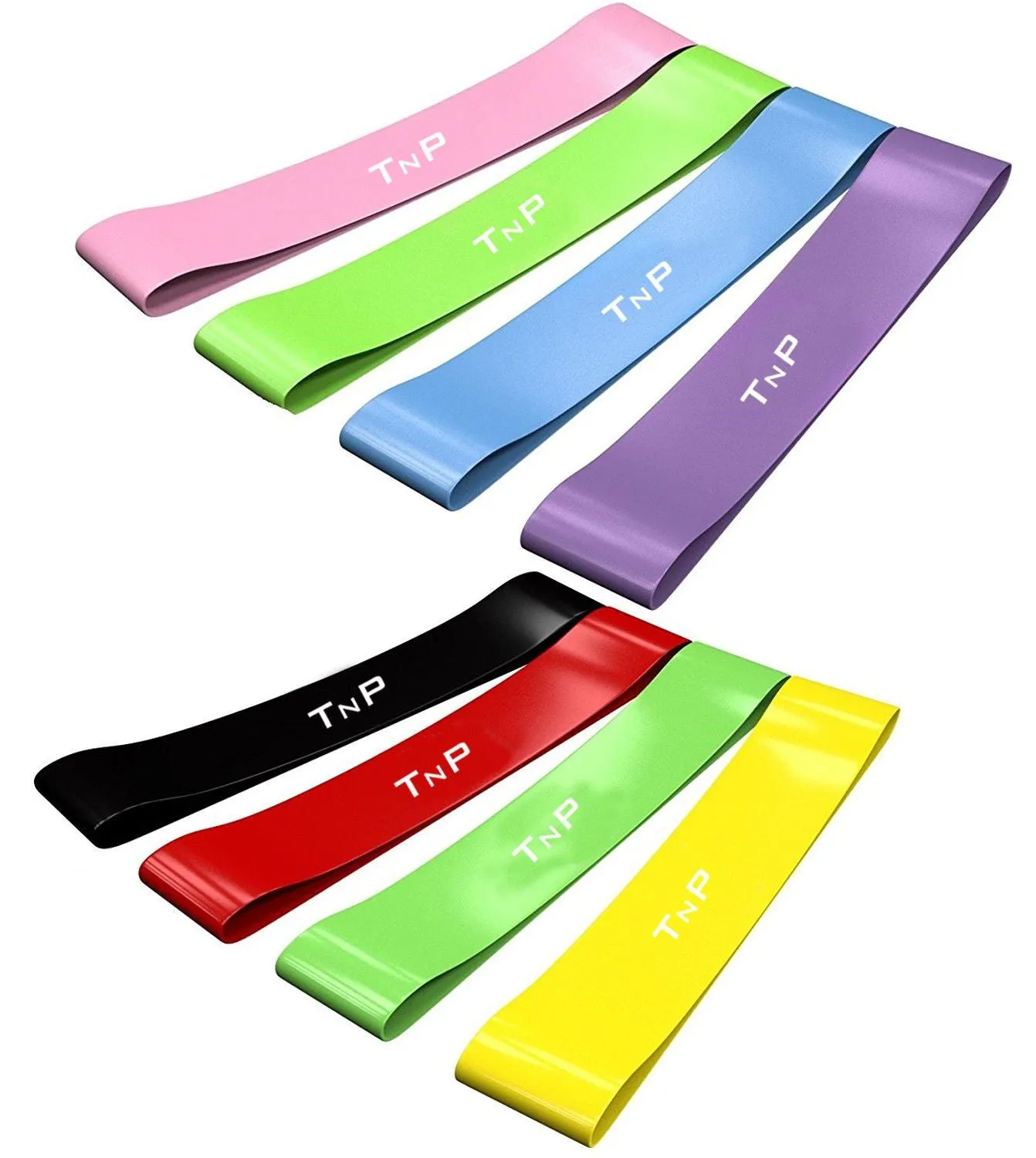 Latex Resistance Bands 500*50*0.4mm Yellow