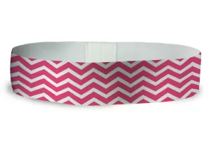 Loopty Loop Chevron Hot Pink