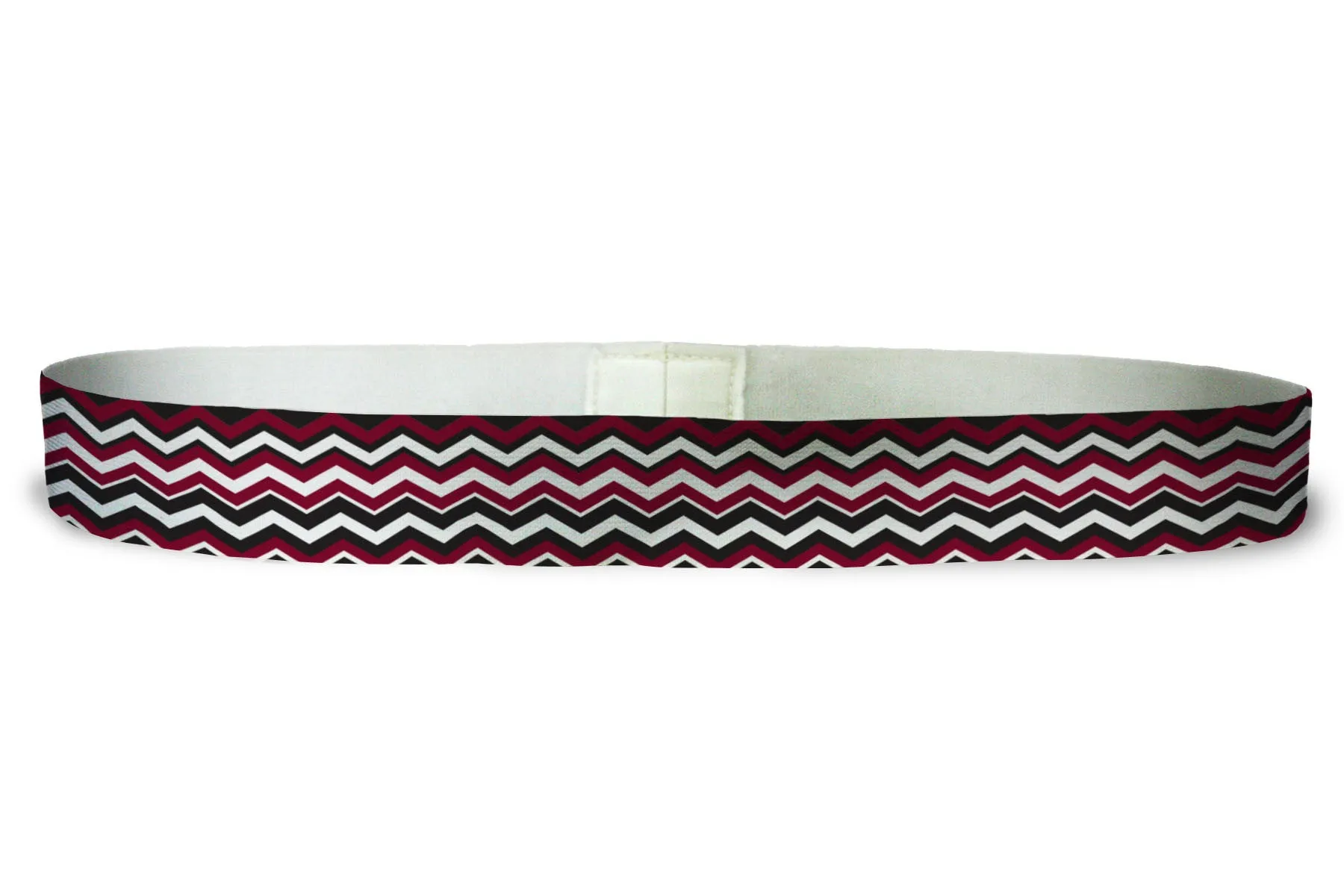 Loopty Loop Chevron Maroon Black Multi