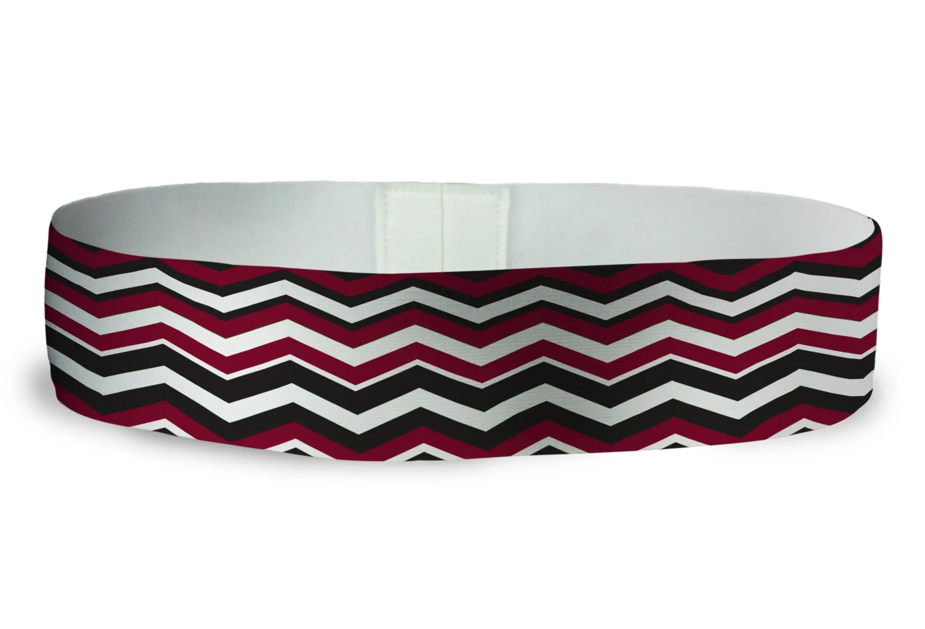 Loopty Loop Chevron Maroon Black Multi