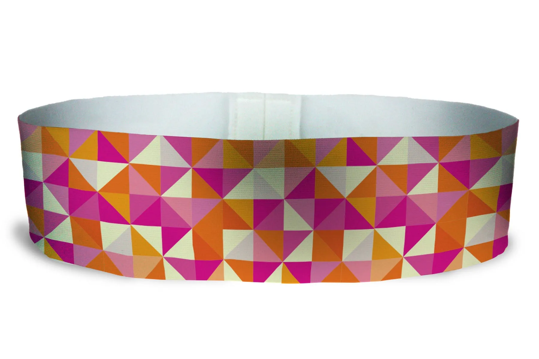 Loopty Loop Triangles Pink Orange