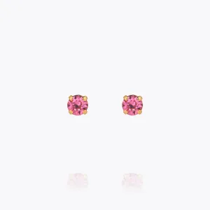 Mini Stud Earrings / Rose