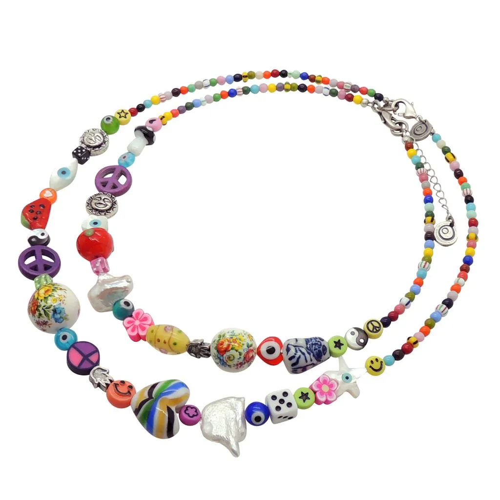 Mish Mash Lucky Charms Balagan Beaded Necklace