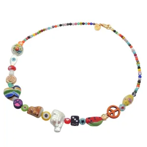 Mish Mash Lucky Charms Balagan Beaded Necklace